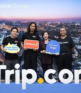ShopBack และ Trip.com ฉลองความสำเร็จแคมเปญ “TripTastic” สร้างยอดจองกว่า 300,000 รายการ มอบแคชแบ็คพิเศษเพิ่มกว่า 4 เท่าให้นักเดินทางชาวไทย