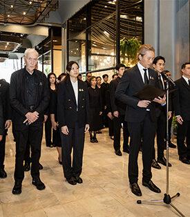 คณะผู้บริหารและพนักงาน TTA พร้อมด้วยบริษัทในเครือ ร่วมถวายความอาลัย ‘สมเด็จพระพันปีหลวง’