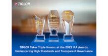 TIDLOR Reinforces Investor Confidence with 3 Prestigious Awards: Outstanding CEO, CFO, and IR at IAA Awards 2025