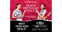 ห้างเซ็นทรัล เตรียมจัด “Central Black Midnight Sale – The Season of Giving … to Yourself, too เทศกาลแห่งการให้…ตัวเองบ้างก็ได้”