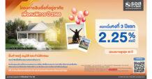ธอส. ร่วมสร้างความเท่าเทียม ให้ทุกคนมีบ้านอย่างมั่นคง จัดทำ “โครงการสินเชื่อที่อยู่อาศัยเพื่อคนพิการ ปี 2568” อัตราดอกเบี้ยคงที่ 3 ปีแรก 2.25% ต่อปี