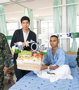 GULF มอบเงิน 1.3 ล้านบาท ช่วยเหลือทหารเหยียบกับระเบิด พื้นที่ห้วยตามาเรีย ชายแดนไทย – กัมพูชา จ.ศรีสะเกษ