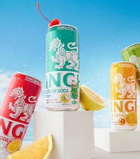 รสใหม่ส่งท้ายปี! “สิงห์ เลมอนครีมโซดา” เปรี้ยวซ่าสดชื่นสไตล์คาเฟ่ญี่ปุ่น ไม่มีน้ำตาล 0 แคลอรี่