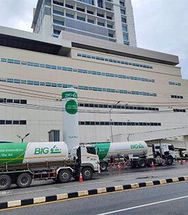 BIG ผนึกกำลังส่งออกซิเจนช่วยโรงพยาบาลสงขลานครินทร์ รับมือวิกฤตหาดใหญ่