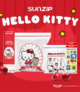 THIP : SUNZIP Launches New “Hello Kitty” Zipper Bag Collection in Collaboration with Sanrio