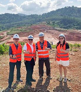 RT ต้อนรับ APM เยี่ยมชมโครงการอ่างเก็บน้ำคลองแอ่ง จ.ตราด