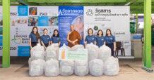 TTA เดินหน้าส่งต่อขยะพลาสติกเพื่อแปรรูปเป็นไตรจีวรและชุด PPE ต่อเนื่องเป็นปีที่ 4