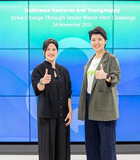 อินโดรามา เวนเจอร์ส จับมือ YoungHappy เปิดตัวกิจกรรม 21-Day Digital Recycling Challenge ชวนผู้สูงวัยกว่า 200 คน เรียนรู้การรีไซเคิลแบบยั่งยืน