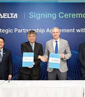 DELTA เดลต้า และ ซีเมนส์ ผนึกกำลังเสริมประสิทธิภาพโซลูชันพลังงาน ช่วยลูกค้าลดเวลา และต้นทุนในการพัฒนาดาต้าเซ็นเตอร์ พร้อมลดการปล่อยคาร์บอน