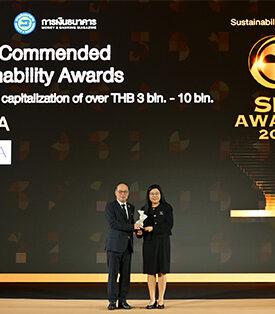 SABINA คว้า 3 รางวัลจากเวที SET Awards 2025