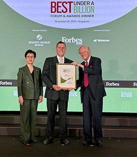 KISS Recognized Regionally with Inclusion in “Forbes Asia Best Under A Billion 2025” Reflecting the Sustainable and Outstanding Growth