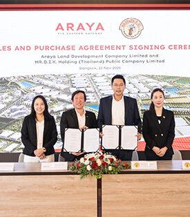 MRDIYT มิสเตอร์. ดี.ไอ.วาย.ประเทศไทย ลงทุนใน ‘อารยะ ดิ อีสเทิร์น เกตเวย์’ สร้างศูนย์กระจายสินค้าอัตโนมัติ ตอกย้ำความเชื่อมั่นต่อศักยภาพการเติบโตของธุรกิจในประเทศไทย