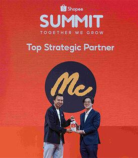 “แม็คยีนส์” MC คว้ารางวัล Top Strategic Partner ในงาน Shopee Summit 2025