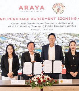 มิสเตอร์. ดี.ไอ.วาย.ประเทศไทย ลงทุนใน ‘อารยะ ดิ อีสเทิร์น เกตเวย์’ สร้างศูนย์กระจายสินค้าอัตโนมัติ ตอกย้ำความเชื่อมั่นต่อศักยภาพการเติบโตของธุรกิจในประเทศไทย