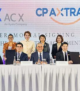 CP AXTRA จับมือกับ Ayala Corporation กลุ่มบริษัทชั้นนำของฟิลิปปินส์ เร่งเดินหน้าขยายการเติบโตในภูมิภาค