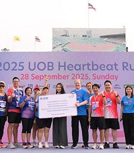 UOB Thailand Heartbeat Run raises record THB5.3 million to boost digital learning for Thai students in remote areas