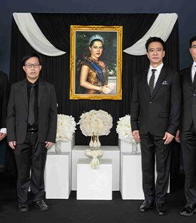 MC จัดพิธีถวายความอาลัย “สมเด็จพระพันปีหลวง”