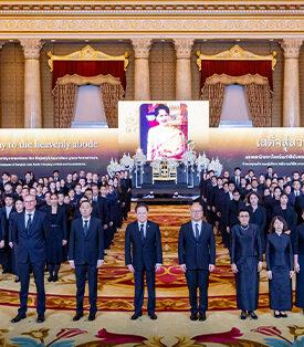 บมจ.บางกอกแลนด์ และบริษัทในเครือ น้อมถวายความอาลัยเบื้องหน้าพระฉายาลักษณ์ สมเด็จพระนางเจ้าสิริกิติ์ พระบรมราชินีนาถ พระบรมราชชนนีพันปีหลวง