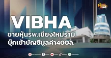 ด่วน!!! (มิติหุ้น-หุ้นเจาะ) 🔥 VIBHA 🔥 ขายหุ้นรพ.เชียงใหม่ราม บุ๊กเข้าบัญชีมูลค่า400ล.