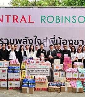 พลังใจสู่พี่น้องชาวใต้! ห้างเซ็นทรัล และห้างโรบินสัน ในเครือเซ็นทรัล รีเทล ผนึกกำลังแบรนด์พันธมิตร ส่งต่อความช่วยเหลือกว่า 4 ล้านบาท ผ่านกระทรวงพาณิชย์ เพื่อบรรเทาและฟื้นฟูผู้ได้รับผลกระทบจากมหาอุทกภัยภาคใต้ 2568
