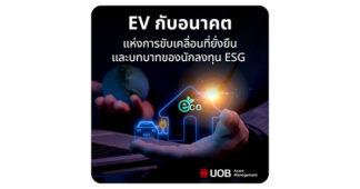 บลจ.ยูโอบี EV อนาคตแห่งการขับเคลื่อนที่ยั่งยืน ฟันเฟืองสำคัญ สู่เทคโนโลยีพลังงานสะอาด