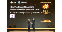 STGT คว้ารางวัล Best Sustainability Awards จาก SET Awards 2025 สะท้อนผู้นำถุงมือยางไทยสู่มาตรฐานความยั่งยืนระดับโลก
