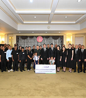 GULF มอบ 23 ล้านบาท จากกองทุน 100 ล้าน ดูแลครอบครัวทหารผู้สละชีพเพื่อแผ่นดิน