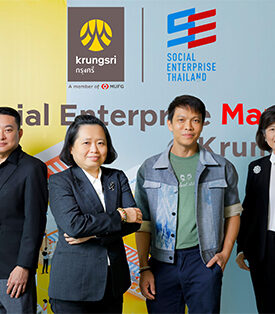 Krungsri joins hands with SE Thailand to organize Social Enterprise Market @Krungsri, supporting sustainable growth for community enterprises