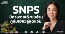 SNPS ปักธงรายได้700ล้าน กลุ่มไฮแวลู่สุดแจ่ม