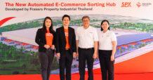 FPT เฟรเซอร์ส พร็อพเพอร์ตี้ ประเทศไทย เดินเครื่องงานใหญ่รับต้นปี ต่อยอดความร่วมมือ SPX Express พัฒนาศูนย์คัดแยกสินค้าแห่งที่ 2 ขนาด 65,000 ตร.ม. เสริมศักยภาพเครือข่ายการจัดส่ง รองรับตลาดอีคอมเมิร์ซโตแรง