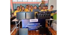 FINANSIA X Group สนับสนุนคอมพิวเตอร์เพื่อการศึกษาให้กับ โรงเรียนประชาราษฎร์สามัคคี จ.กำแพงเพชร