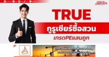 TRUE กูรูเชียร์ซื้อสวน เทรดPEแสนถูก