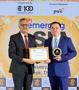 TQR คว้ารางวัล Best Broker of the Year 2 ปีซ้อน จากหอการค้าอินเดีย