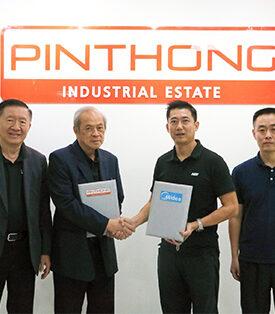 PIN ปิดดีลขายที่ดิน 80 ไร่ให้ ‘ไมเดีย กรุ๊ป ดันไทยเป็นฐานผลิตระบบปรับอากาศ (HVAC) เชิงพาณิชย์ระดับภูมิภาค