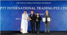 PTTT คว้ารางวัล Best Energy Trading Company และ Best Corporate Governance in Energy Trading ในงาน The Annual Global Economics Awards 2025