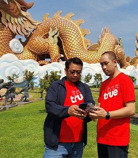 TRUE Boosts 5G for Year of the Horse Chinese New Year, Supporting Travel, Temple Visits and Fortune Rituals Nationwide