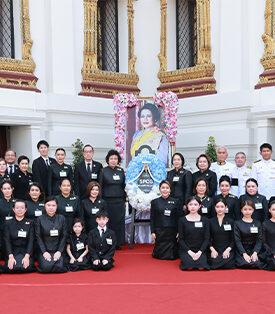 ผู้บริหารและพนักงาน SPCG ร่วมเป็นเจ้าภาพบำเพ็ญกุศลถวายพระบรมศพ สมเด็จพระนางเจ้าสิริกิติ์ พระบรมราชินีนาถ พระบรมราชชนนีพันปีหลวง