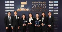 บลจ.อีสท์สปริง โชว์ความสำเร็จ 3 กองทุน ES-USBLUECHIP , ES-EG-A และ ES-CASH คว้ารางวัล Hall of Funds 2026