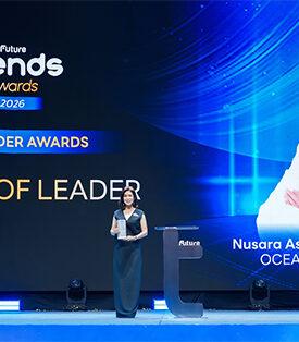 นุสรา (อัสสกุล) บัญญัติปิยพจน์’ CEO OCEAN LIFE ไทยสมุทรประกันชีวิต คว้ารางวัลเกียรติยศ ‘Leader of Leader’ ตอกย้ำวิสัยทัศน์ผู้นำ ขับเคลื่อนองค์กรด้วยพลังความรัก