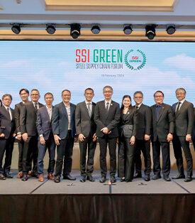 SSI เดินหน้าขับเคลื่อนห่วงโซ่อุปทานเหล็กสีเขียวของไทย ผลักดันการใช้เหล็กคาร์บอนต่ำเชิงพาณิชย์ภายใต้ “SSI GREEN”