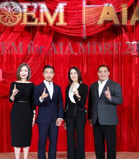 AIA จับมือ POEM เป็นปีที่ 2 เปิดตัวสูท AIA MDRT 2027 มุ่งยกระดับภาพลักษณ์ตัวแทน MDRT สู่เวทีสากล