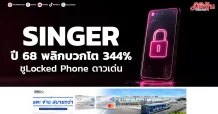 SINGER ปี 68 พลิกบวกโต 344% ชู Locked Phone ดาวเด่น