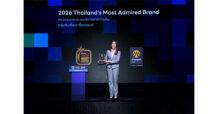 กรุงศรี ออโต้ ครองใจผู้ใช้รถทั่วไทย คว้ารางวัล Thailand’s Most Admired Brand ต่อเนื่องปีที่ 14