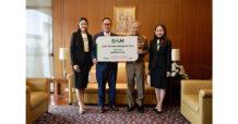 SAM มอบเงินบริจาคมูลนิธิพระดาบส ต่อเนื่องปีที่ 14
