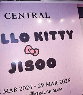 HELLO KITTY x JISOO Pop-up at Central Chidlom