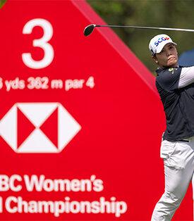 HSBC : “เอรียา” ตามสองสโตรค ”เอชเอสบีซี วีเมนส์ เวิลด์ แชมเปี้ยนชิพ” รอบสาม สองโปรออสซี่แซงนำร่วม