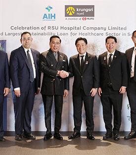 BAY Supports Arthit International Hospital (AIH) with the First and Largest Sustainability Loans for Healthcare Sector in Southeast Asia