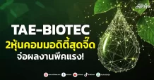 TAE-BIOTEC 2หุ้นคอมมอดิตี้สุดจี๊ด ลุ้นผลงานพีคแรง!
