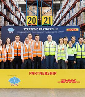 TFG จับมือ “ดีเอชแอล ซัพพลายเชน (ประเทศไทย)” เปิดศูนย์กระจายสินค้าควบคุมอุณหภูมิในประเทศไทย รองรับแผนขยายธุรกิจค้าปลีก “Thai Foods Fresh Market” ในอนาคต