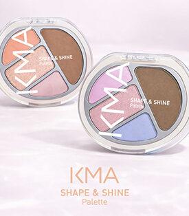 O.C.C. หน้าสวยเป๊ะมีมิติ ครบจบในตลับเดียวด้วย KMA Shape & Shine Palette
